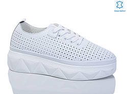 Жіночі шкіряні мокасини Swin