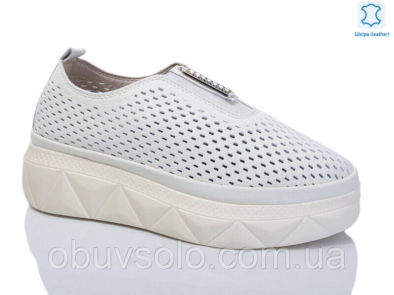 Жіночі шкіряні мокасини Swin, фото 1