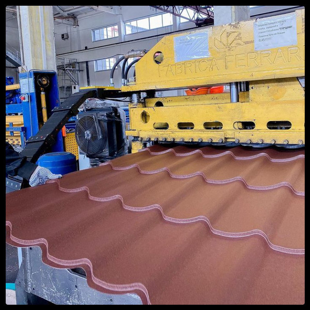 Металлочерепица немецкая ArcelorMittal Металлочерепица немецкая ArcelorMittal