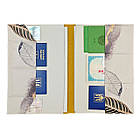 Документниця папка-органайзер A4 бежева з принтом листочки, фото 5