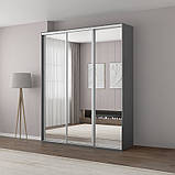 Шафа купе 3 двері 200 х 60 х 240 см N2, фото 8
