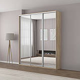 Шафа купе 3 двері 200 х 60 х 240 см N2, фото 9