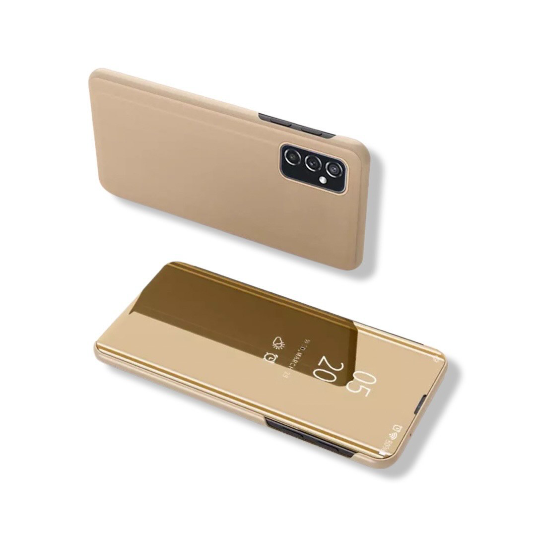 

Чехол книжка Mirror book для Samsung Galaxy M52 (на самсунг м52) золотистый, Разные цвета