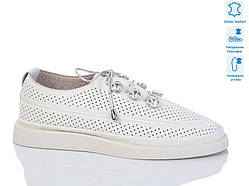 Жіночі шкіряні мокасини Swin