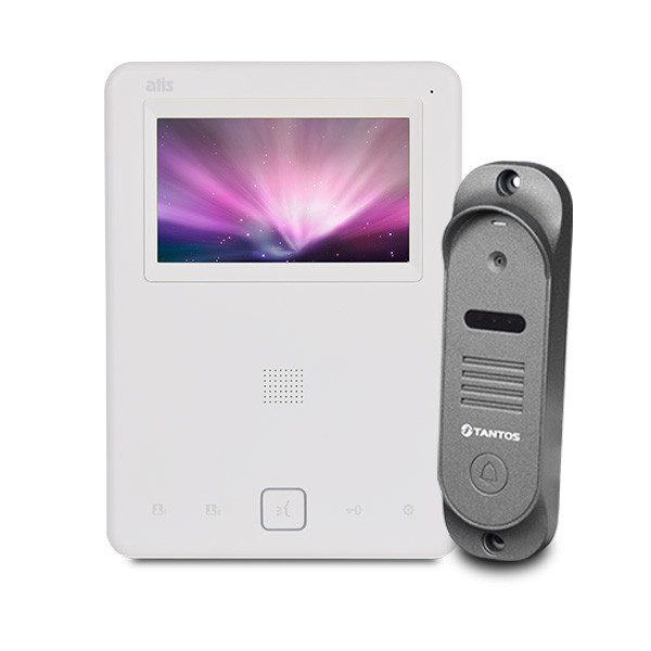 Комплект відеодомофону Eva 4.3" + Stich Black