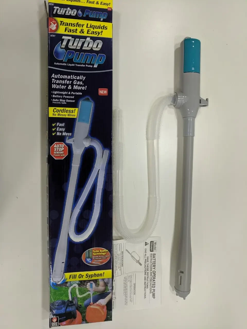 Помпа для перекачування рідини Turbo Pump, фото 1