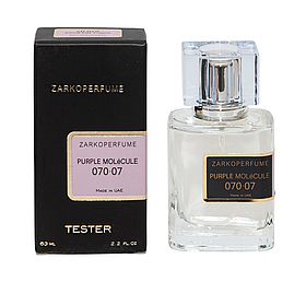 Тестер унисекс  Zarkoperfume   PURPLE MOLECULE 070.07, 63 мл.