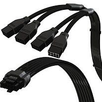 LINKUP - AVA 600W PCIE 5.0 16Pin (12+4) 45 см