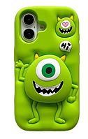 Гумовий 3D чохол для iPhone 15 Pro Max / Mike Wazowski