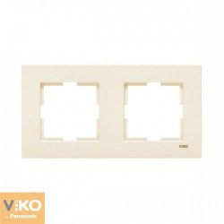 Рамка 2-місцева Крем Karre Viko, 90960211