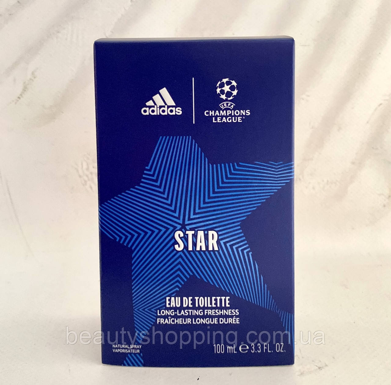 Туалетна вода для чоловіків Адідас Стар Adidas Star eau de toilette for men 100 мл