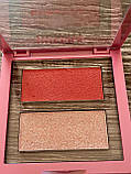 Bellaoggi CHEEK&BRIGHT Палітра для обличчя румяна та хайлайтер 03, фото 7