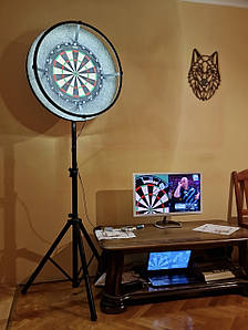 Тринога підлогова для мішені дартс (без мішені) у чохлі BlackStand