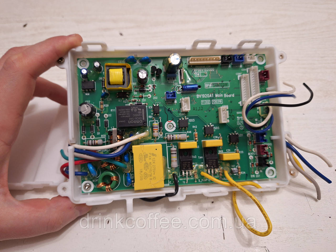 Силова плата керування для ріжкової кавомашини SAGE model SES920 BKS б/у, фото 1