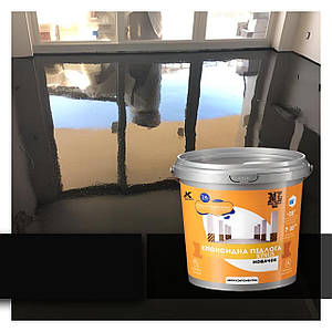 Епоксидна наливна підлога 10 кг на 30 м2 чорна