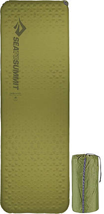 Самонадувний килимок Sea to Summit Camp SI Olive, Rectangular Large | Легкий та компактний туристичний каремат, фото 1