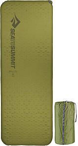 Самонадувний килимок Sea to Summit Camp SI Olive, Rectangular Regular Wide | Легкий та компактний туристичний каремат