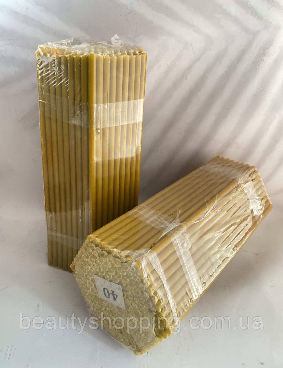 Свічки воскові церковні №40 200 штук упаковка