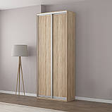 Шафа купе 2 двері 100 х 60 х 240 см N1, фото 5