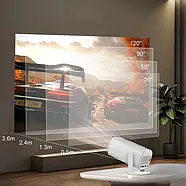 Смарт ігровий проектор з іграми, 2 джойстиками і пультом S40 MAX Android 11 Білий, фото 9