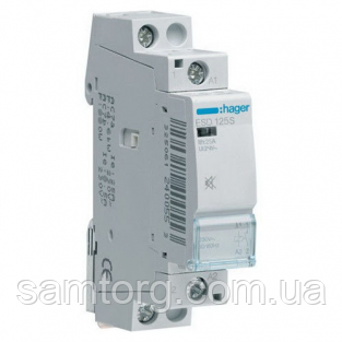 Контактор безшумний Hager ESD225S 25A 2НВ 24W