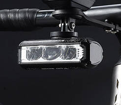 Передня велофара West Biking TG3 (P9+XPG*2) 1000Lumen 2000mAh, фото 4