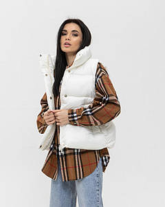 Жіночий жилет, що створений для вашого комфорту, Молоко