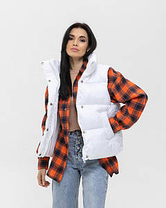 Жіночий жилет, що створений для вашого комфорту, Білий