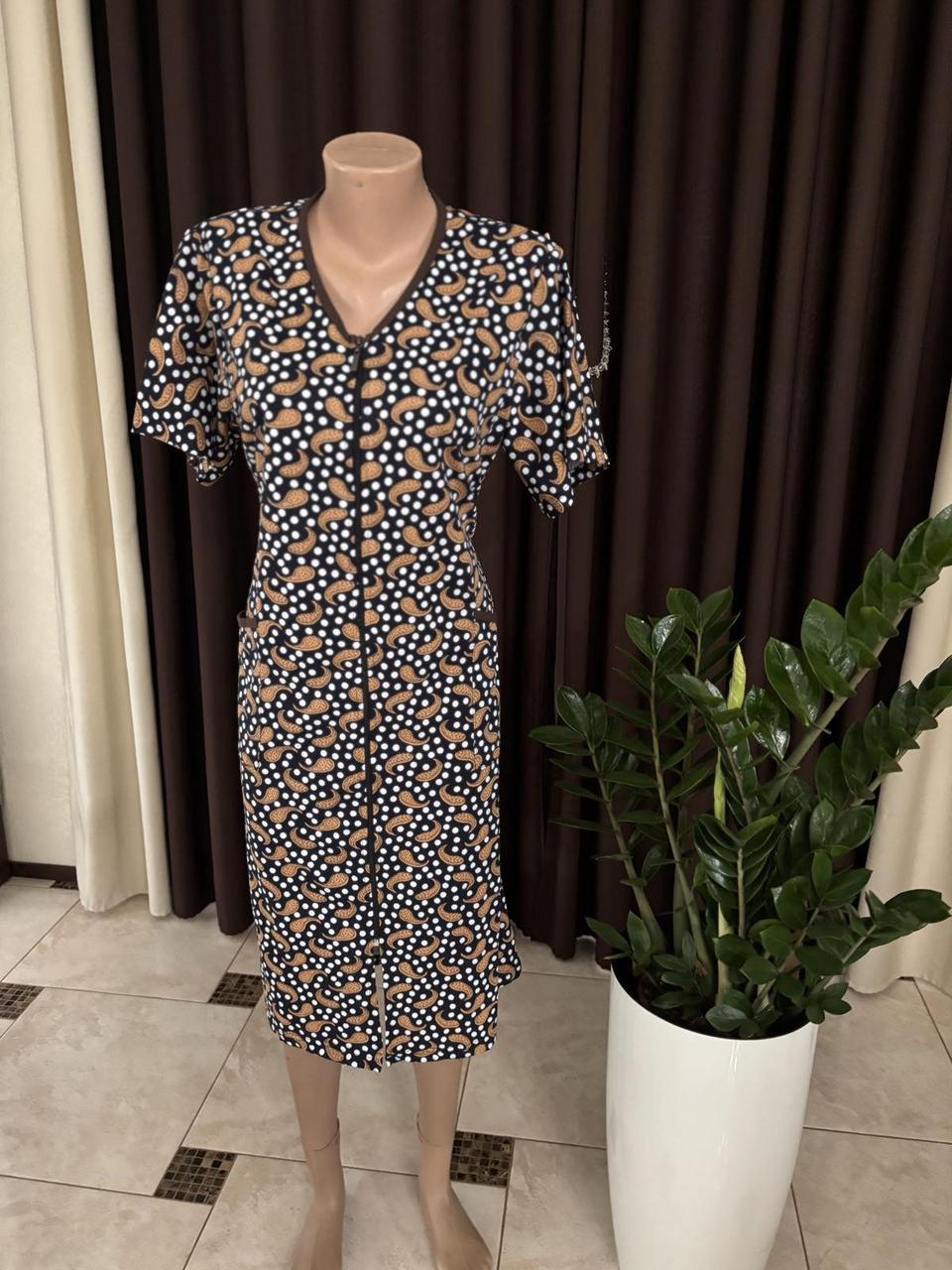 Халат жіночий літній 50,52,54,56,58,60,62,64,66,68,70, фото 1