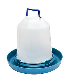 Поїлка для птиці 10 літрів із пластиковою ручкою (Сюрприз) 10 шт/уп