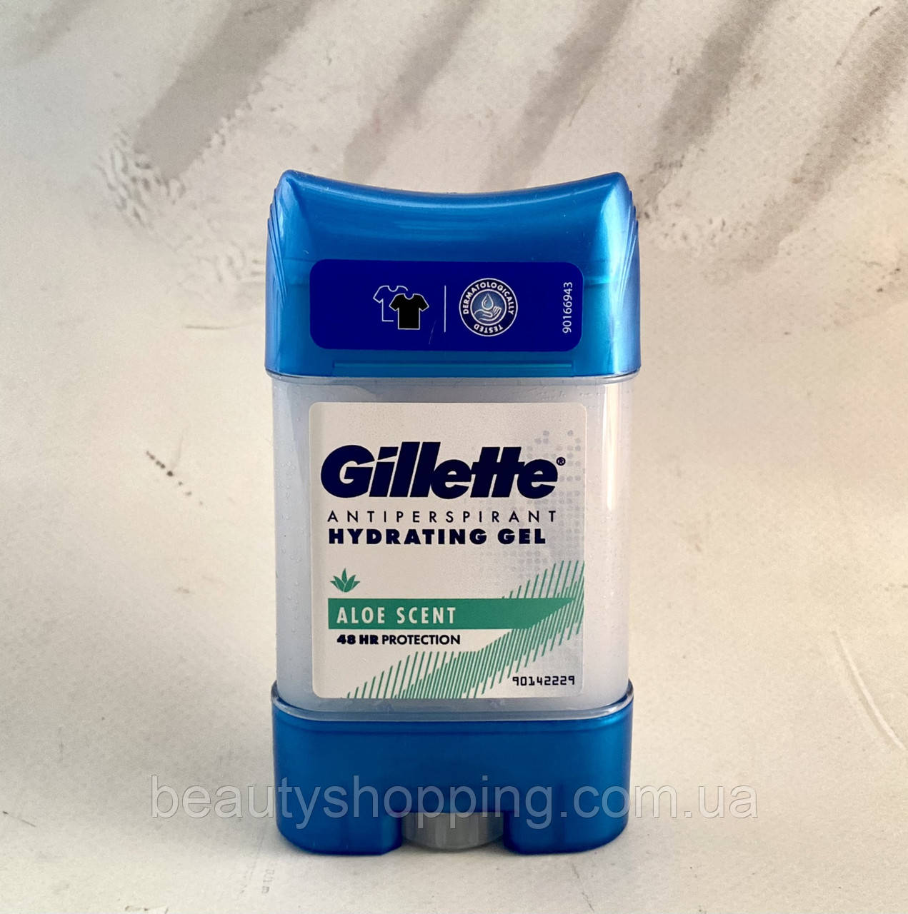 Gillette Aloe antiperspirant hydrating gel Гелевий дезодорант антиперспірант 70 мл