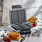 Вафельниця Adler AD 3085 — 1800 Вт, антипригарне покриття, 2 вафлі, фото 9