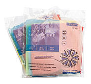 Серветка з мікрофібри (4 шт/уп) 30*30 см щільність 230 гр/м² МС-04 (Максус Плюс)