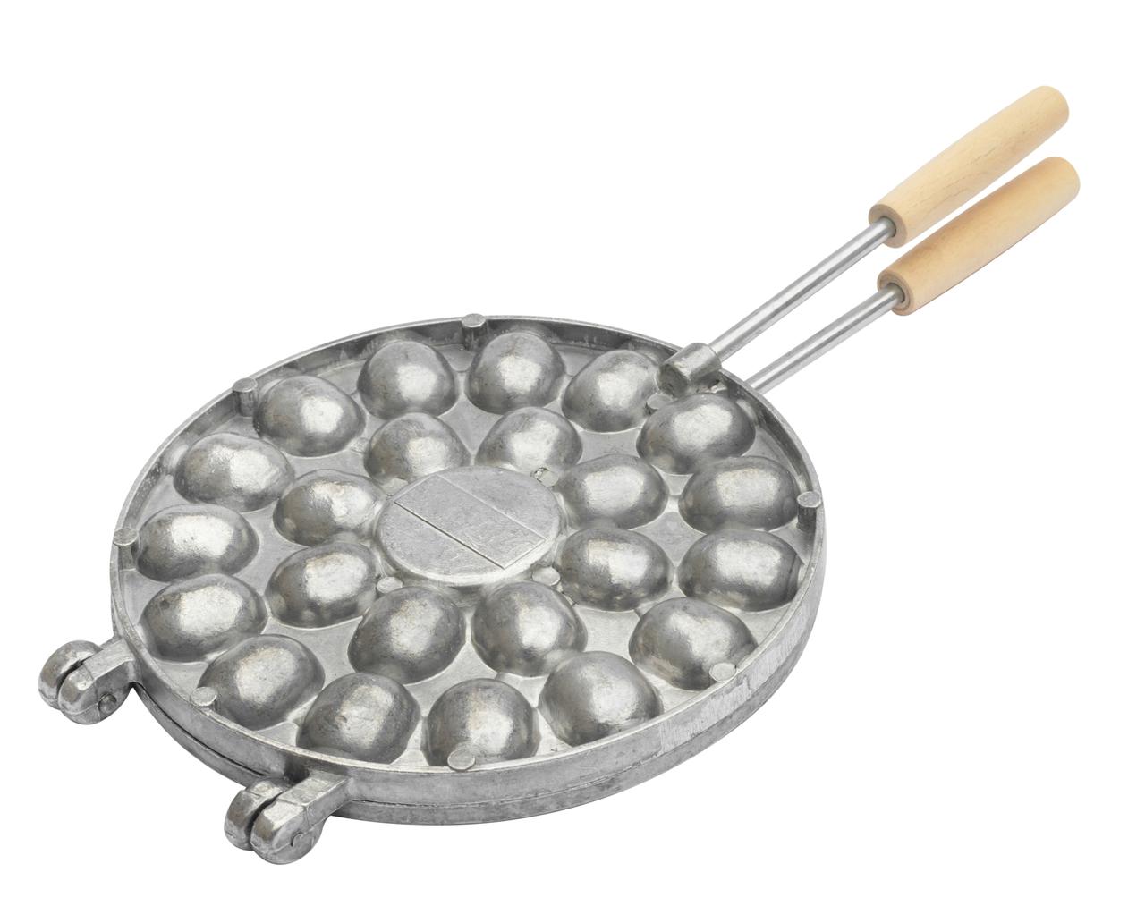 Форма для випікання алюмінієва Орох 23 з дерев'яною ручкою, фото 1