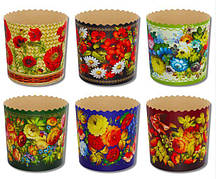 Форма для пасхи Україна Мікс 70*78 мм (150 г) 1 шт