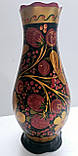 Керамічна ваза Хохлома СРСР, фото 2