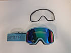 Гірськолижна маска Smith Vogue Storm 2 лінзи Green Sol-X Mirror / Clear, фото 5