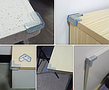 Захист на кути силіконова. Силіконовий куточок. Прозорий (03002), фото 2