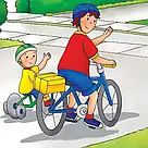 Каю катається на велосипеді. Мої історії (м'яка). Автор Ніколь Надо, фото 6