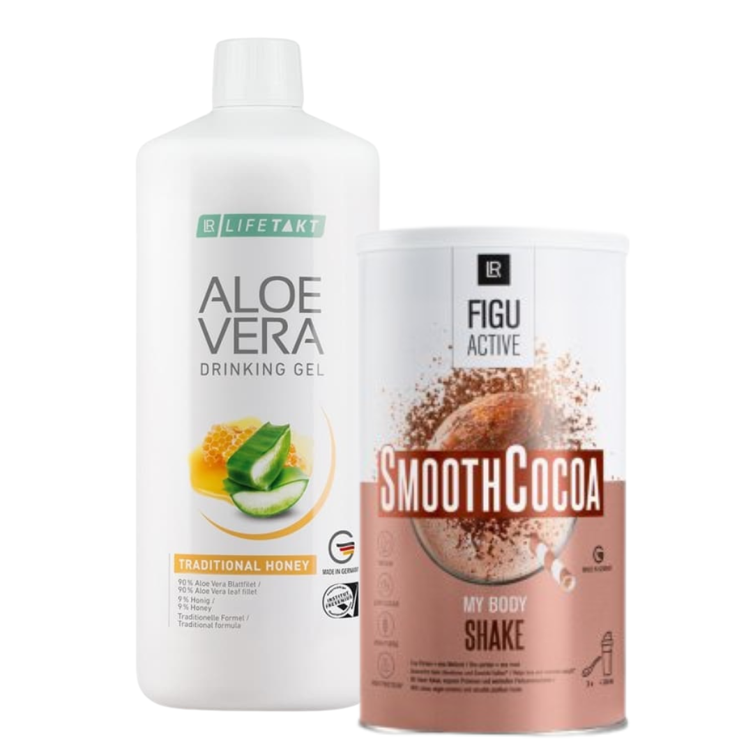 LR Набір збалансований Коктейль зі смаком шоколаду та Питний гель Алоє Мед (Німеччина), фото 1