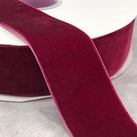 Оксамитова стрічка декоративна 3,8 см 20 м - №8060