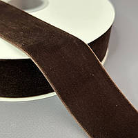 Оксамитова стрічка декоративна 3,8 см 20 м - №8135