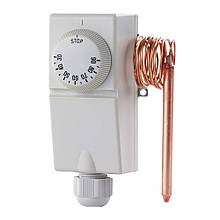 Термостат занурювальний з виносним датчиком Cewal TUREC (30-90°C) для котлів і насосів (L - 1000 мм) 91934015