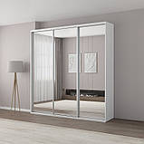 Шафа купе 3 двері 240 х 60 х 240 см N2, фото 2