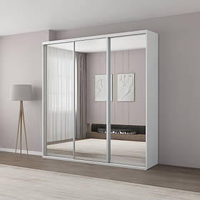 Шафа купе 3 двері 240 х 60 х 210 см N7