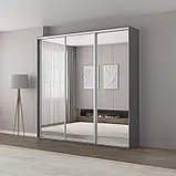 Шафа купе 3 двері 240 х 60 х 240 см N2, фото 9