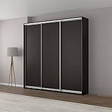 Шафа купе 3 двері 240 х 60 х 240 см N2, фото 6