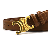 Ремінь Celine Жіночий із натуральної шкіри 3 см, фото 4