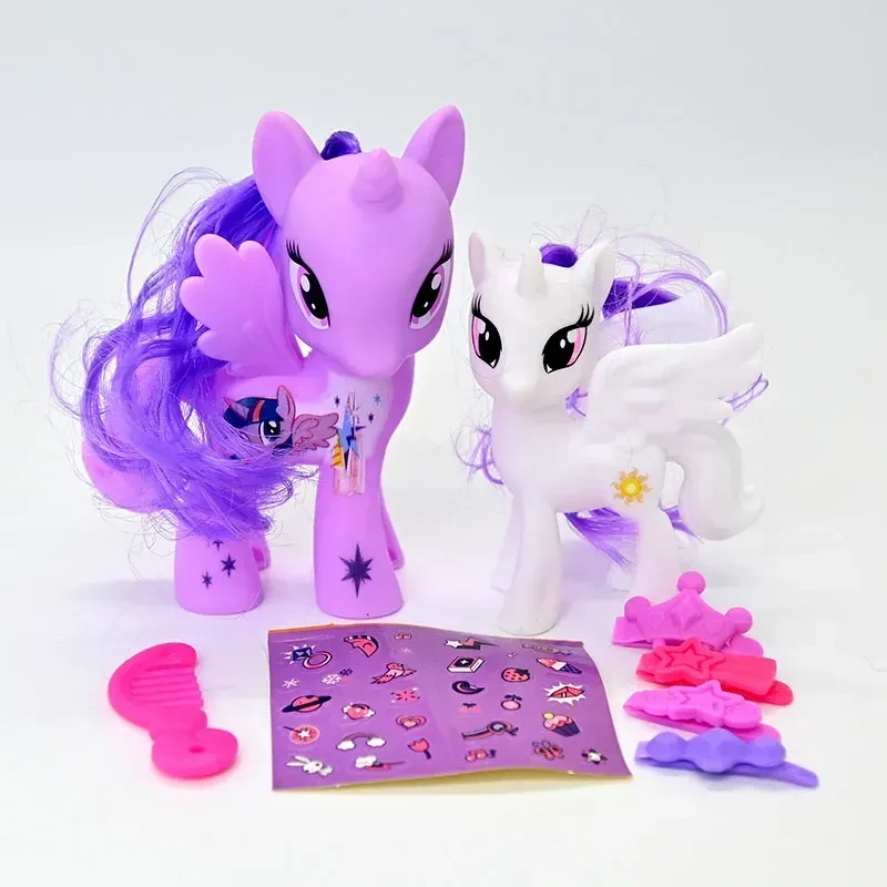 Набір поні єдинорогів P198 фігурками чарівних конячок - поні 2 штуки швидка відправка, фото 1