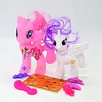 Набір поні єдинорогів P198  фігурками чарівних конячок - поні 2 штуки швидка відправка